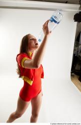 MARTINA BAYWATCH STANDING POSE WITH BOTTLE